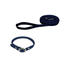 Load image into Gallery viewer, Dog Collar And Lead Set 25mm Air Webbing Small Collar In Various Lengths And Matching Colours