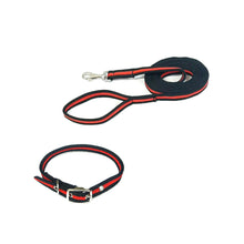 Load image into Gallery viewer, Dog Collar And Lead Set 25mm Air Webbing Small Collar In Various Lengths And Matching Colours