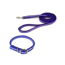 Load image into Gallery viewer, Dog Collar And Lead Set 25mm Air Webbing Small Collar In Various Lengths And Matching Colours