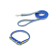 Load image into Gallery viewer, Dog Collar And Lead Set 25mm Air Webbing Large Collar In Various Lengths And Matching Colours