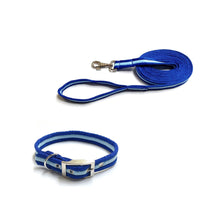 Load image into Gallery viewer, Dog Collar And Lead Set 25mm Air Webbing Large Collar In Various Lengths And Matching Colours