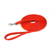 Load image into Gallery viewer, Horse Lunge Line Large Dog Training Lead Leash 50ft Soft Cushioned Padded 25mm Air Webbing