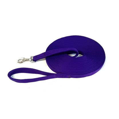 Horse Lunge Line Large Dog Training Lead Leash 50ft Soft Cushioned Padded 25mm Air Webbing