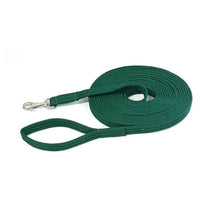 Load image into Gallery viewer, Horse Lunge Line Large Dog Training Lead Leash 50ft Soft Cushioned Padded 25mm Air Webbing