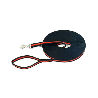 Horse Lunge Line Large Dog Training Lead Leash 50ft Soft Cushioned Padded 25mm Air Webbing