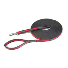 Load image into Gallery viewer, Horse Lunge Line Large Dog Training Lead Leash 50ft Soft Cushioned Padded 25mm Air Webbing