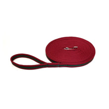 Load image into Gallery viewer, Horse Lunge Line Large Dog Training Lead Leash 50ft Soft Cushioned Padded 25mm Air Webbing