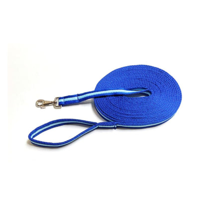 Horse Lunge Line Large Dog Training Lead Leash 50ft Soft Cushioned Padded 25mm Air Webbing