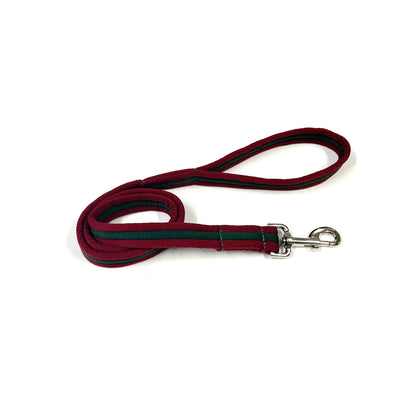Dog Lead Walking Leash Short Training Lead 45" And 76" Long 20mm 25mm Soft Air Webbing In Various Colours