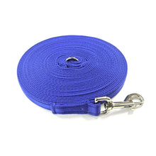 Load image into Gallery viewer, 5ft - 50ft Dog Training Lead Obedience Recall Leash Long Dog Lead 20mm Cushion Webbing