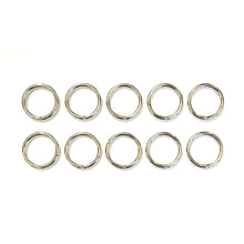 Load image into Gallery viewer, 29mm Welded O-Rings Nickel Plated 4mm Thick For Webbing Bags Straps Handles Dog Leads x2 - x50