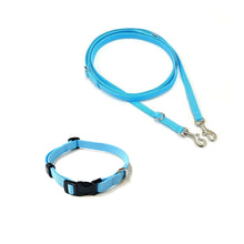 Load image into Gallery viewer, Dog Collar And Police Style Dog Lead Set 13mm Webbing Small Collar In Various Lengths And Matching Colours