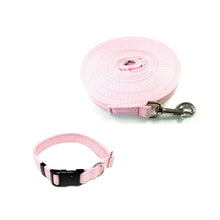 Load image into Gallery viewer, Dog Collar And Lead Set 20mm Cushion Webbing Small Collar In Various Lengths And Matching Colours