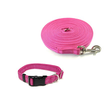 Load image into Gallery viewer, Dog Collar And Lead Set 20mm Cushion Webbing Small Collar In Various Lengths And Matching Colours