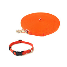 Load image into Gallery viewer, Dog Collar And Lead Set 13mm Webbing Small Collar In Various Lengths And Matching Colours