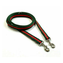 Load image into Gallery viewer, Police Style Dog Training Lead Double Ended Multi Functional Dual Walking Leash 20mm Air Webbing 5ft - 15ft