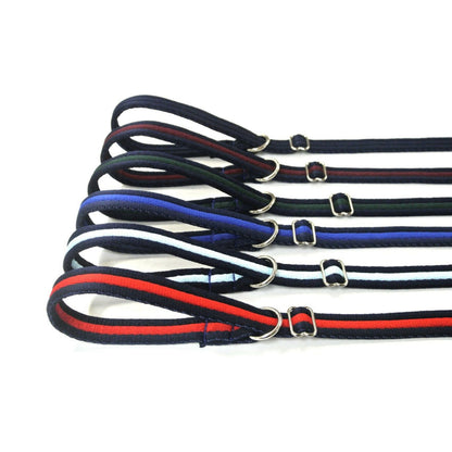 Dog Slip Leads Training Obedience Walking Leash 72"/6ft Long 20mm 25mm Air Webbing 24 Colours
