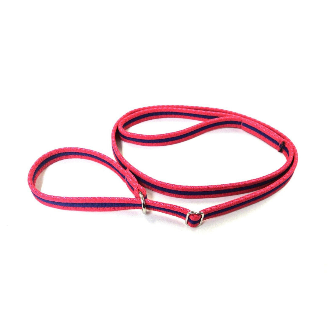 Dog Slip Leads Training Obedience Walking Leash 72"/6ft Long 20mm 25mm Air Webbing 24 Colours
