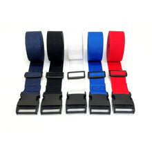 Load image into Gallery viewer, 40mm Tie Down Straps Adjustable Side Release Buckle Webbing Luggage Suitcase 5 Colours 1m - 5m