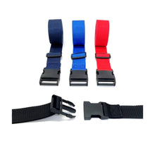 Load image into Gallery viewer, 40mm Tie Down Straps Adjustable Side Release Buckle Webbing Luggage Suitcase 5 Colours 1m - 5m