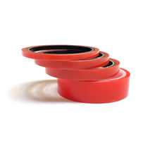 Load image into Gallery viewer, Double Sided Super Sticky Tape Clear Tape Red Lining 5 Metre Roll Strong 6mm - 25mm Width