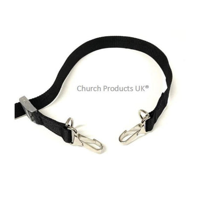Metal Cam Buckle Straps Tie Down With Clip And D-ring Each End 25mm Webbing In 7 Colours