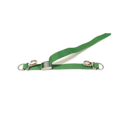 Metal Cam Buckle Straps Tie Down With Clip And D-ring Each End 25mm Webbing In 7 Colours