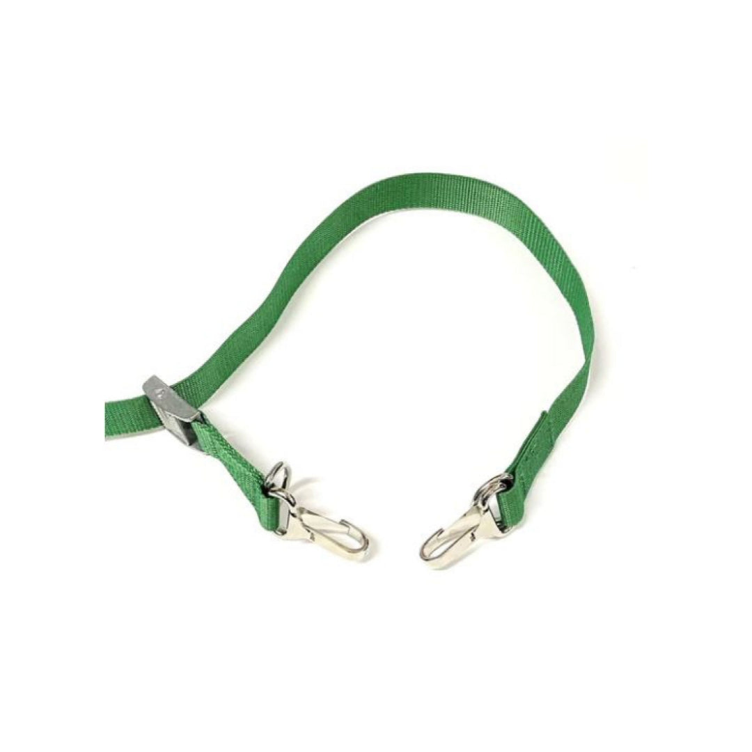 Metal Cam Buckle Straps Tie Down With Clip And D-ring Each End 25mm Webbing In 7 Colours