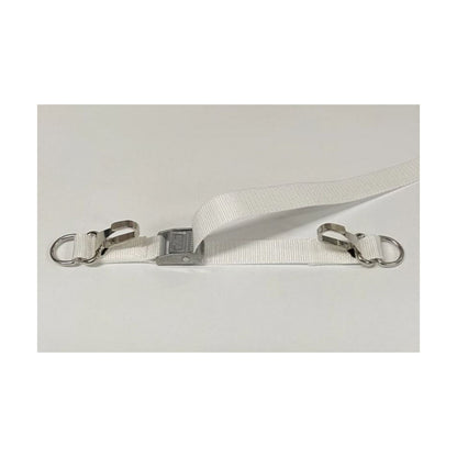 Metal Cam Buckle Straps Tie Down With Clip And D-ring Each End 25mm Webbing In 7 Colours