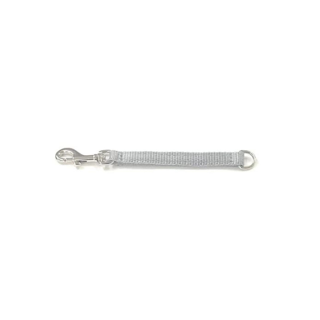 Short Grab Handle Dog Lead 7" Long Identity Tab Dog Agility 13mm Webbing