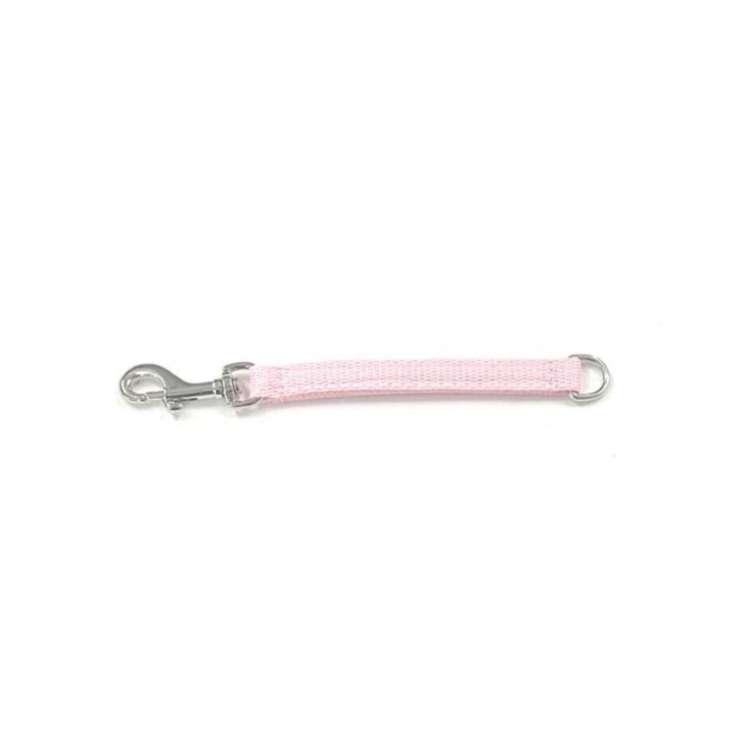 Short Grab Handle Dog Lead 7" Long Identity Tab Dog Agility 13mm Webbing