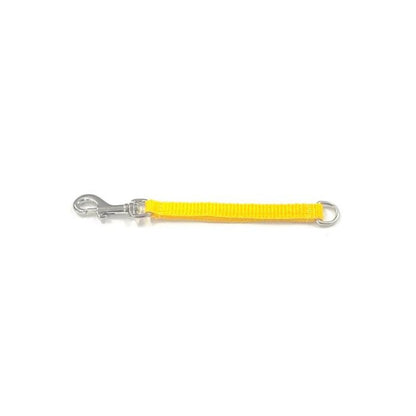 Short Grab Handle Dog Lead 7" Long Identity Tab Dog Agility 13mm Webbing