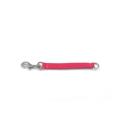 Short Grab Handle Dog Lead 7" Long Identity Tab Dog Agility 13mm Webbing