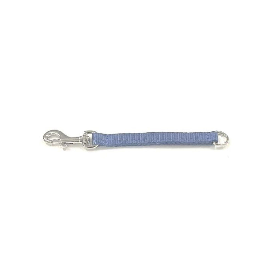 Short Grab Handle Dog Lead 7" Long Identity Tab Dog Agility 13mm Webbing
