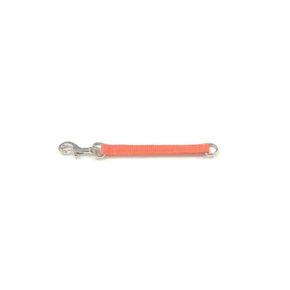 Short Grab Handle Dog Lead 7" Long Identity Tab Dog Agility 13mm Webbing
