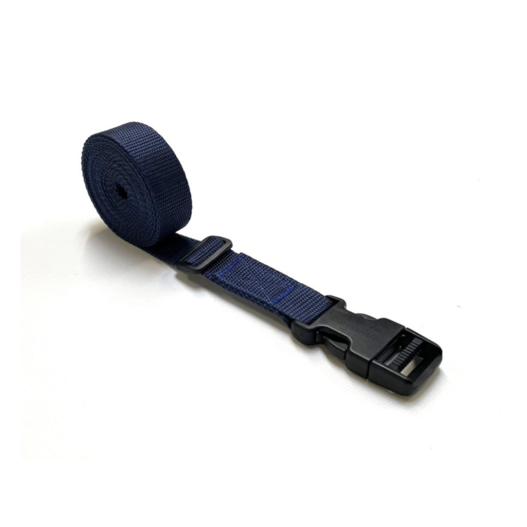 Tie Down Straps Plastic Side Release Buckle 25mm Webbing 1m - 5m Long Luggage In 7 Colours