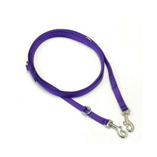 Load image into Gallery viewer, Double Ended Small Dog Training Lead Puppy Leash Multi-Functional 13mm Webbing