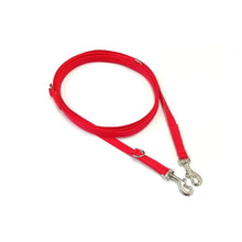 Load image into Gallery viewer, Double Ended Small Dog Training Lead Puppy Leash Multi-Functional 13mm Webbing