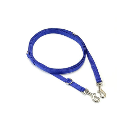 Double Ended Small Dog Training Lead Puppy Leash Multi-Functional 13mm Webbing