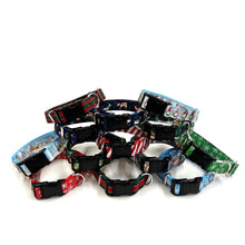 Load image into Gallery viewer, Christmas Dog Collars Adjustable 20mm Wide In Various Designs Small Medium Large