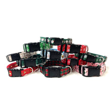 Load image into Gallery viewer, Christmas Dog Collars Adjustable 25mm Wide In Various Designs Small Medium Large