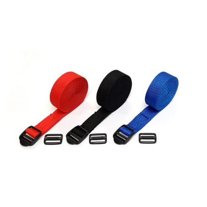 Buckle Straps Plastic Ladderlock 25mm Webbing 1m - 5m Long Tie Down Luggage Strap