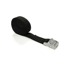 Load image into Gallery viewer, Metal Cam Buckle Tie Down Straps 25mm Webbing 1m - 5m Securing Luggage Trailer UK Made