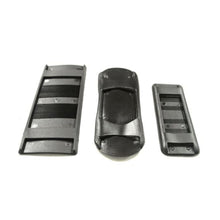 Load image into Gallery viewer, 25mm 40mm 50mm Black Plastic Shoulder Pads For Straps Handles Bags x1 x2 x5 x10