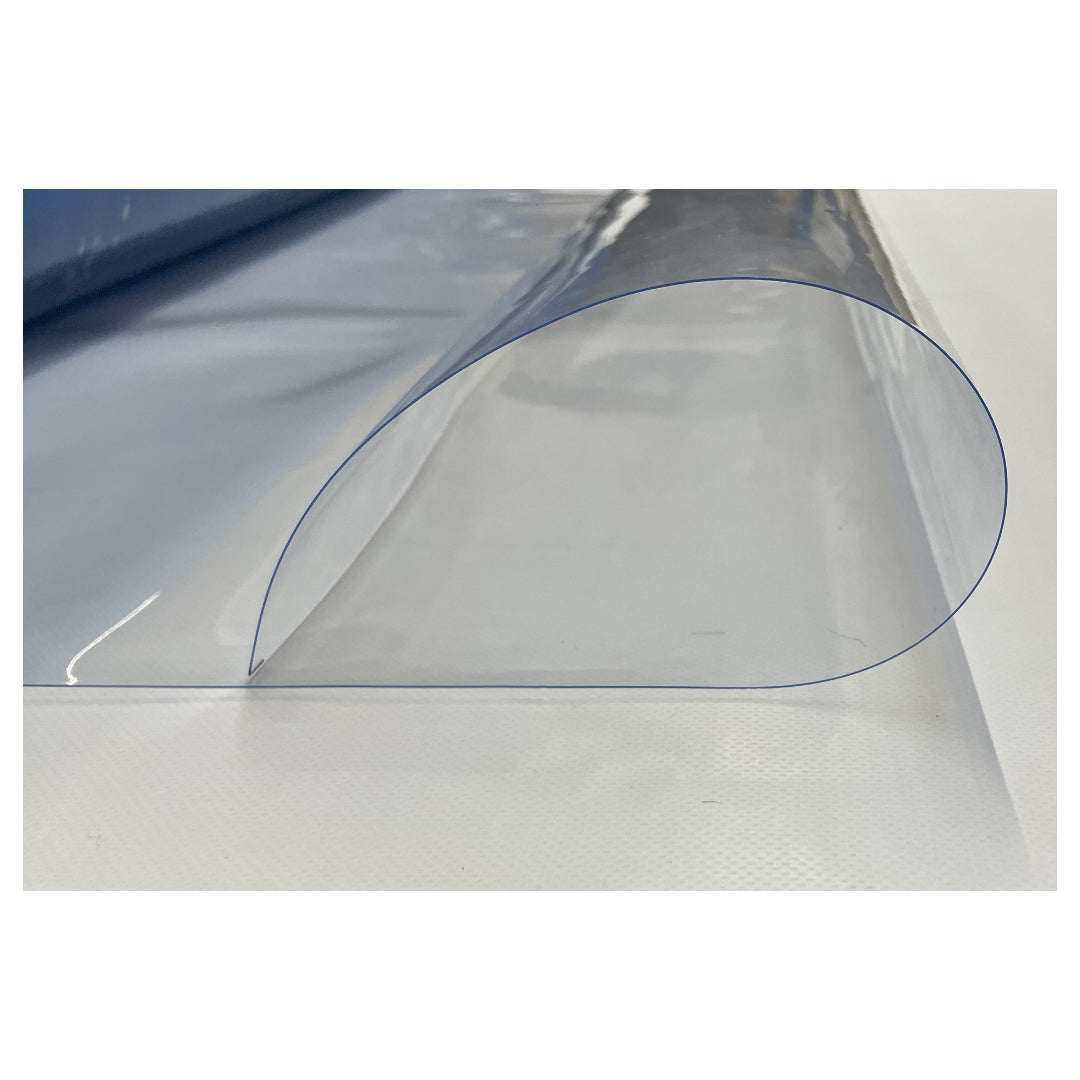 Soft Clear PVC Sheeting Crack Resistant For Windows Boat Covers Greenhouse DIY