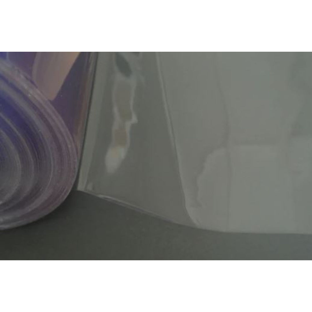 Soft Clear PVC Sheeting Crack Resistant For Windows Boat Covers Greenhouse DIY
