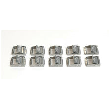 Load image into Gallery viewer, 25mm Metal Cam Buckles Lock Lever Flap Webbing Straps Bags x2 x5 x10 x25 x50