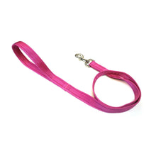 Load image into Gallery viewer, 45&quot; Short Dog Walking Lead Leash 20mm 25mm Wide Cushion Webbing In 18 Colours