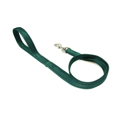 76" Short Dog Walking Lead Leash 20mm 25mm Wide Cushion Webbing In 18 Colours