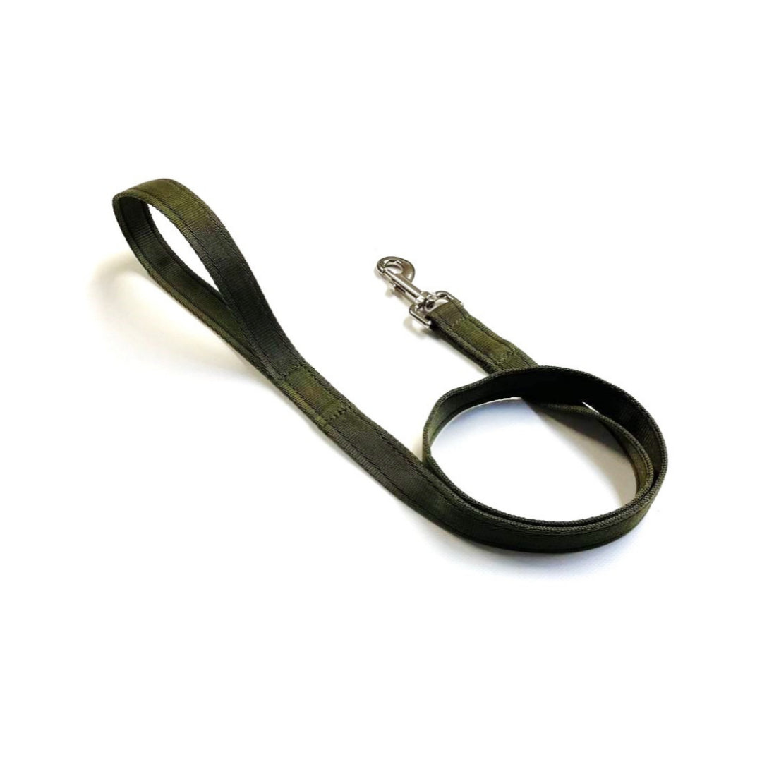 76" Short Dog Walking Lead Leash 20mm 25mm Wide Cushion Webbing In 18 Colours